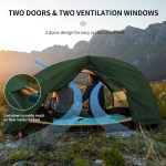 Naturehike Star River tent: dual doors and excellent ventilation