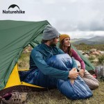Cosy couple in Naturehike Star River 2-person ultralight tent.