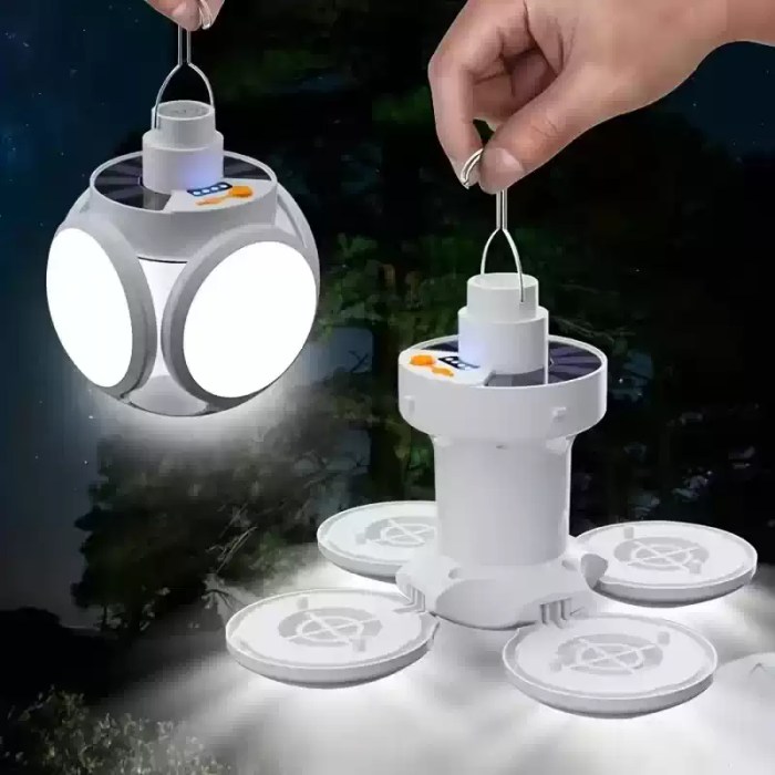 Bright adjustable LED camping lantern providing reliable 360-degree illumination in UK.