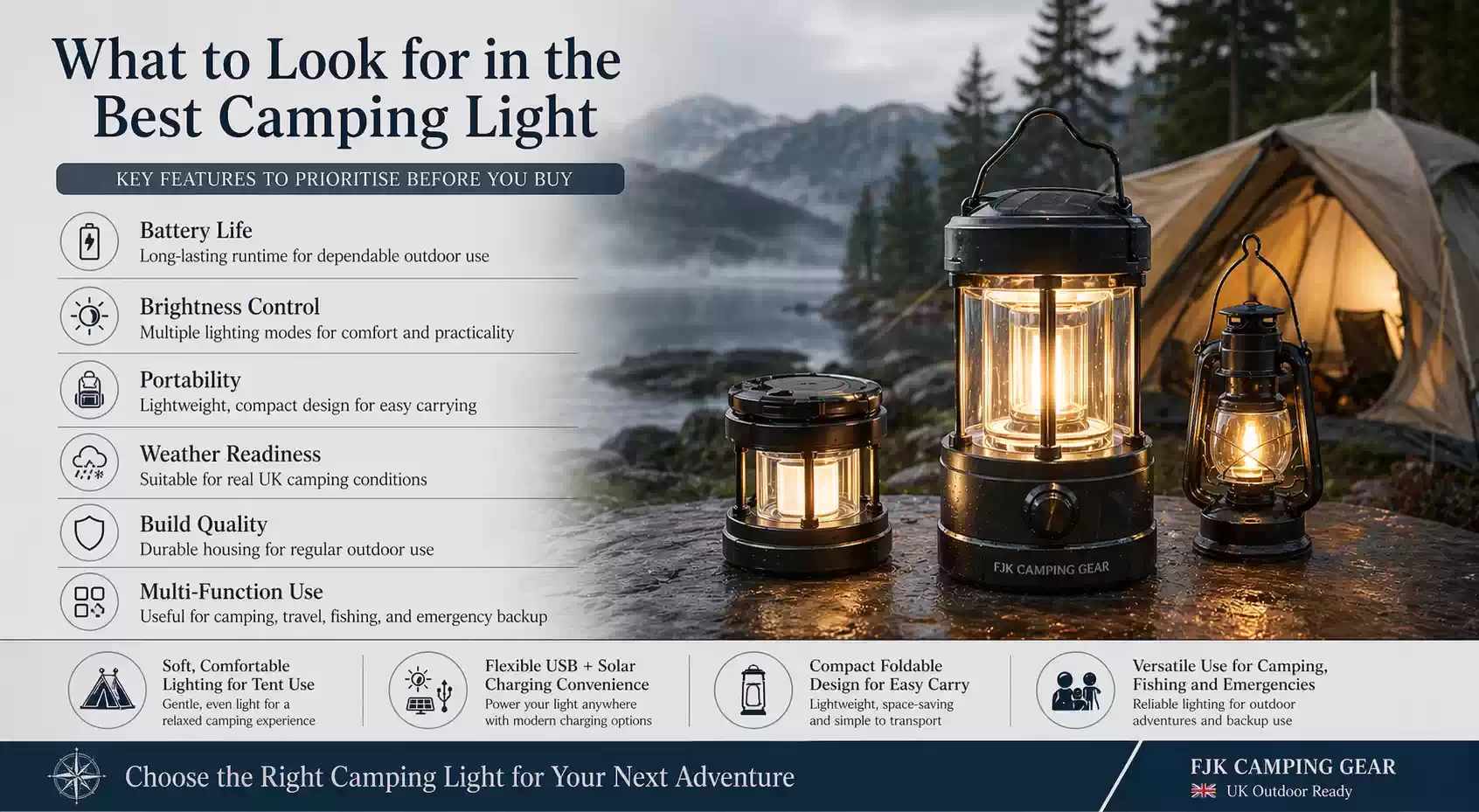 What to look for in the Best camping light