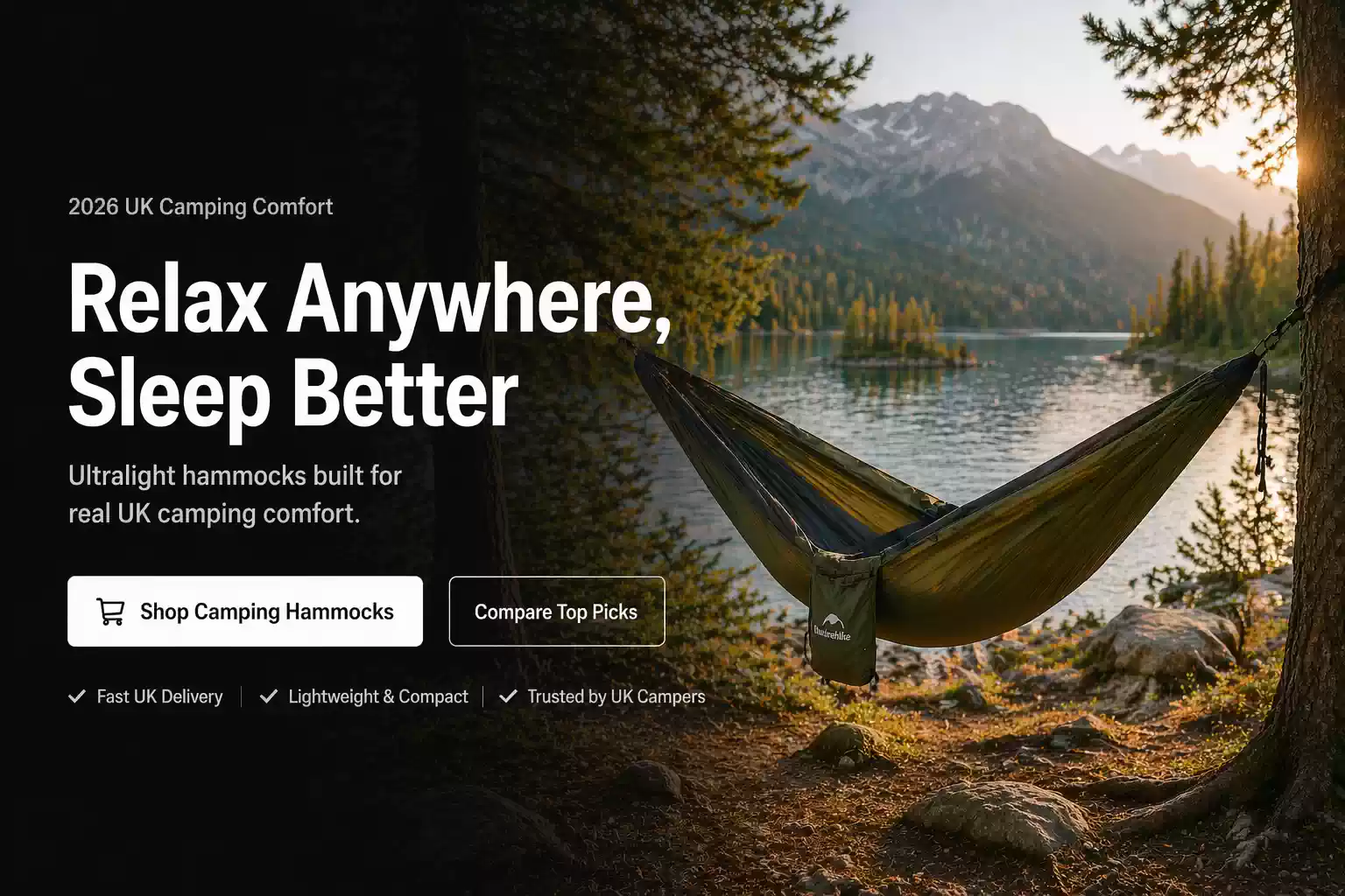 best camping hammocks UK - fjk camping gear