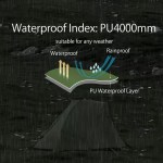 Naturehike Tagar 2 4000mm waterproof fly sheet detail