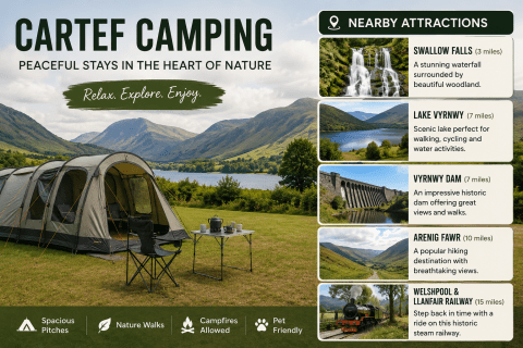 Nearby Attractions of Cartef Camping
