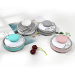 Collapsible silicone water bottle available in multiple colours