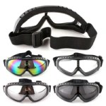 Ski goggles with interchangeable frame and lens options