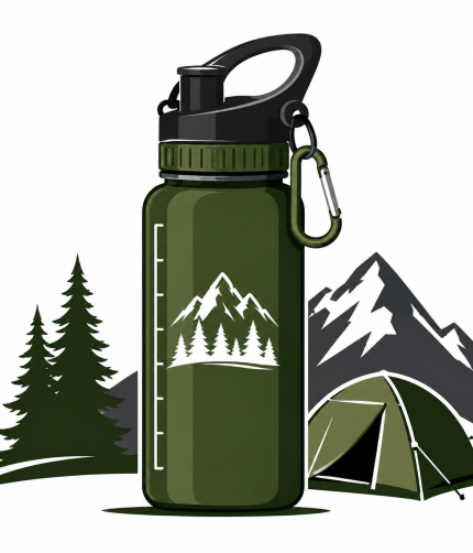 camping water bottle